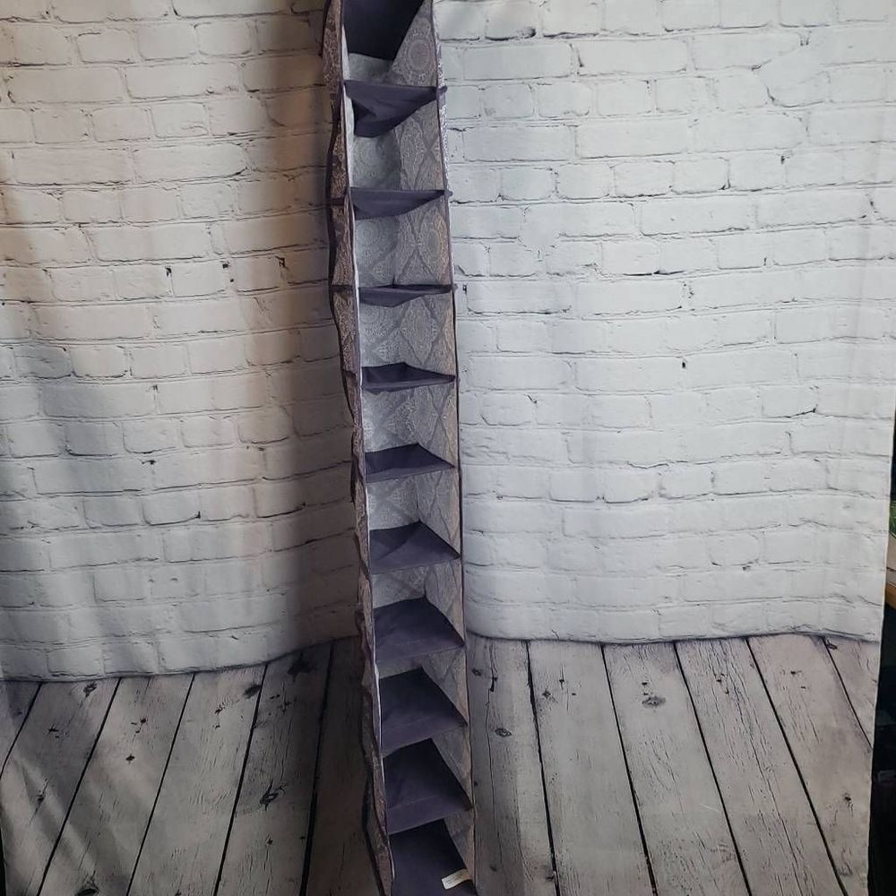 Gray Shoe Organizer
